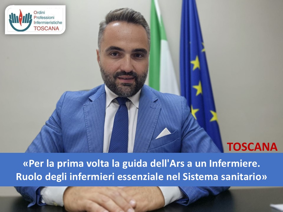 Giovanni Grasso alla guida di Ars (Fonte foto comunicato Opi Toscana)