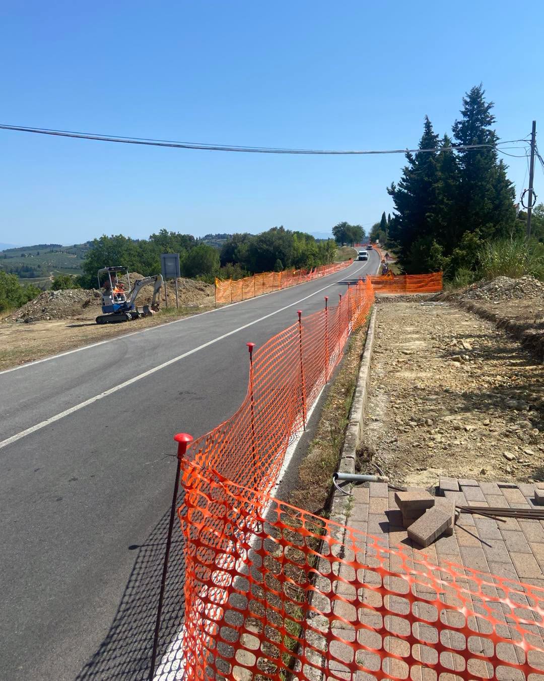 percorso pedonale lecci (fonte foto comune di Montespertoli) 