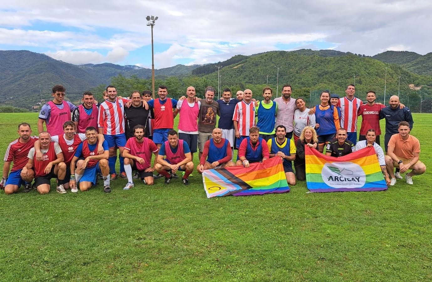 Vernio (S)Calcia l'Ignoranza (Fonte foto comunicato Comuni della Val di Bisenzio)