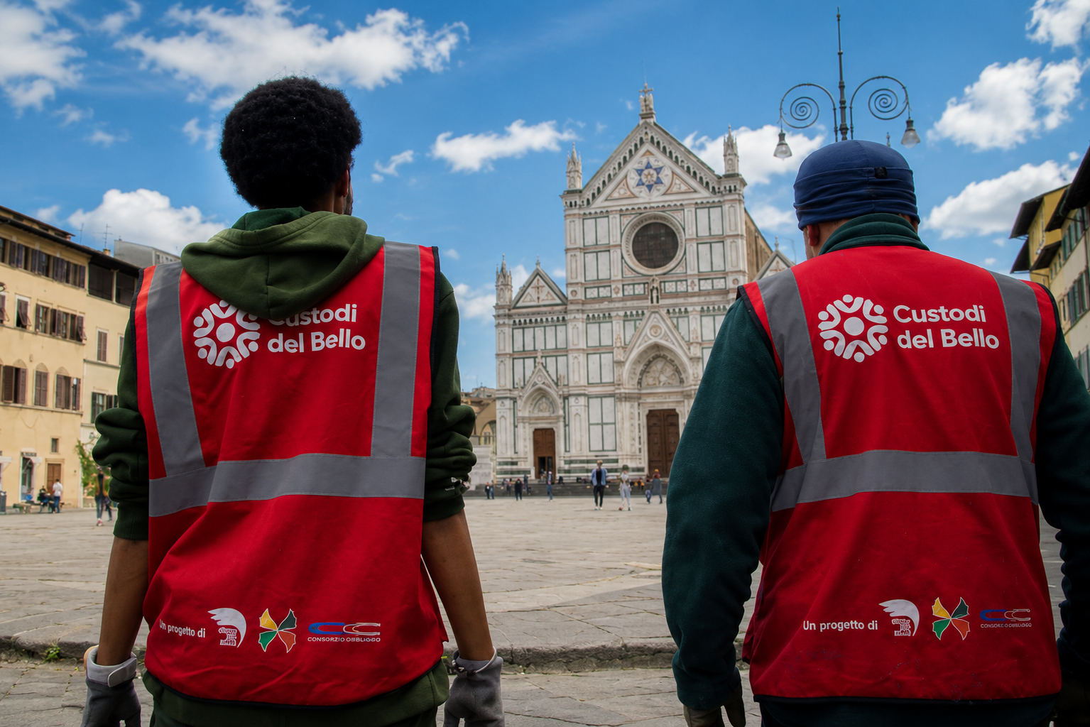 Gli Angeli del Bello in Santa Croce (Fonte foto comunicato stampa Plures Alia)
