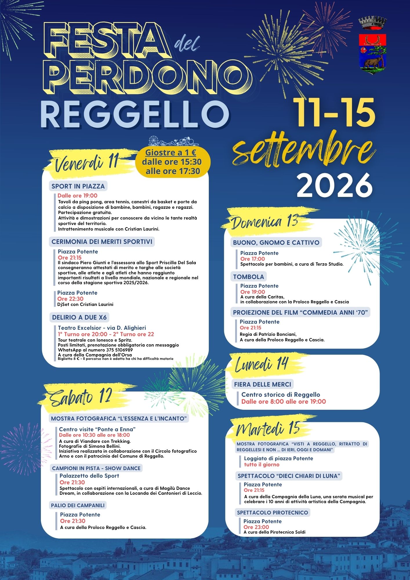 Festa del Perdono a Reggello