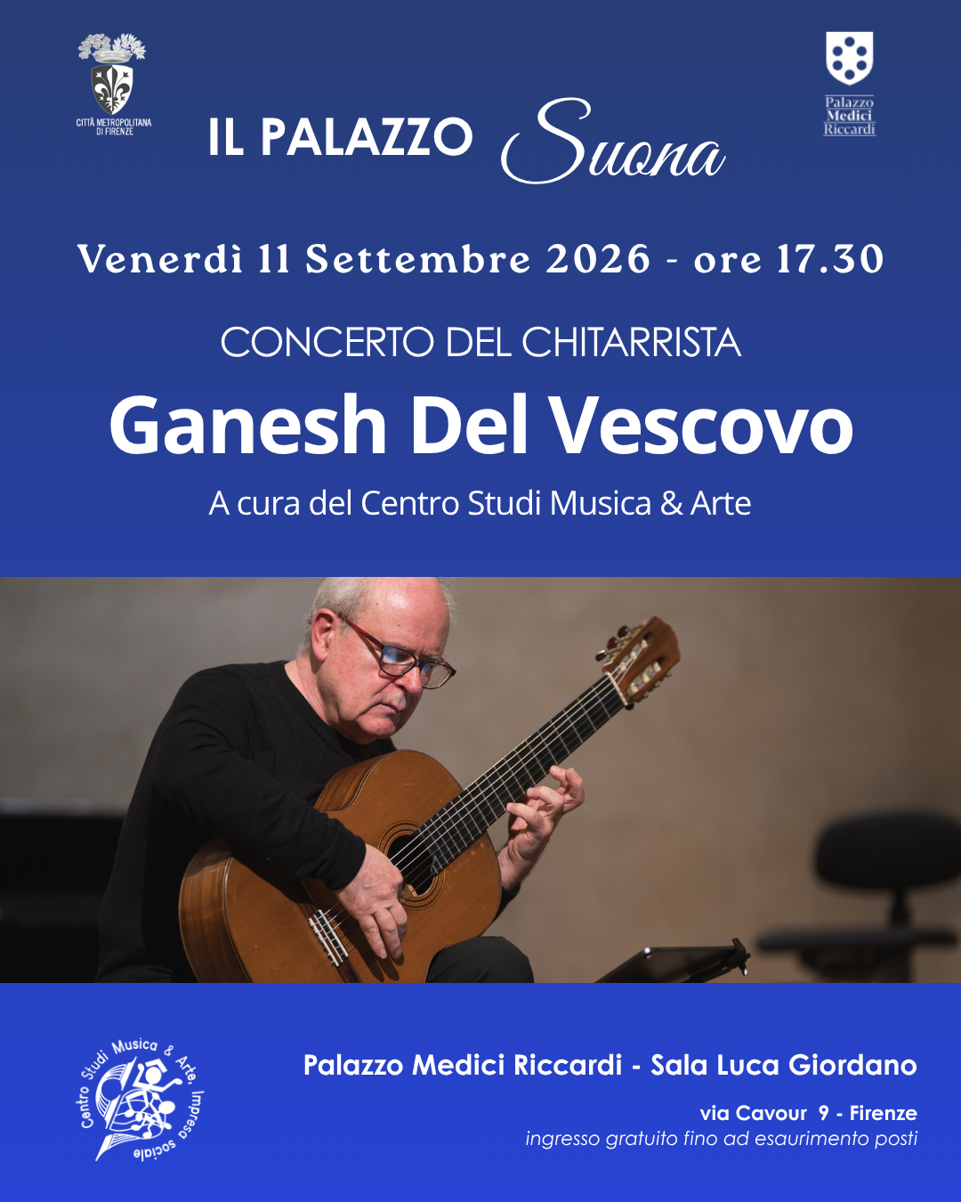 Ganesh Del Vescovo in Palazzo Medici Riccardi (fonte del Vescovo) 
