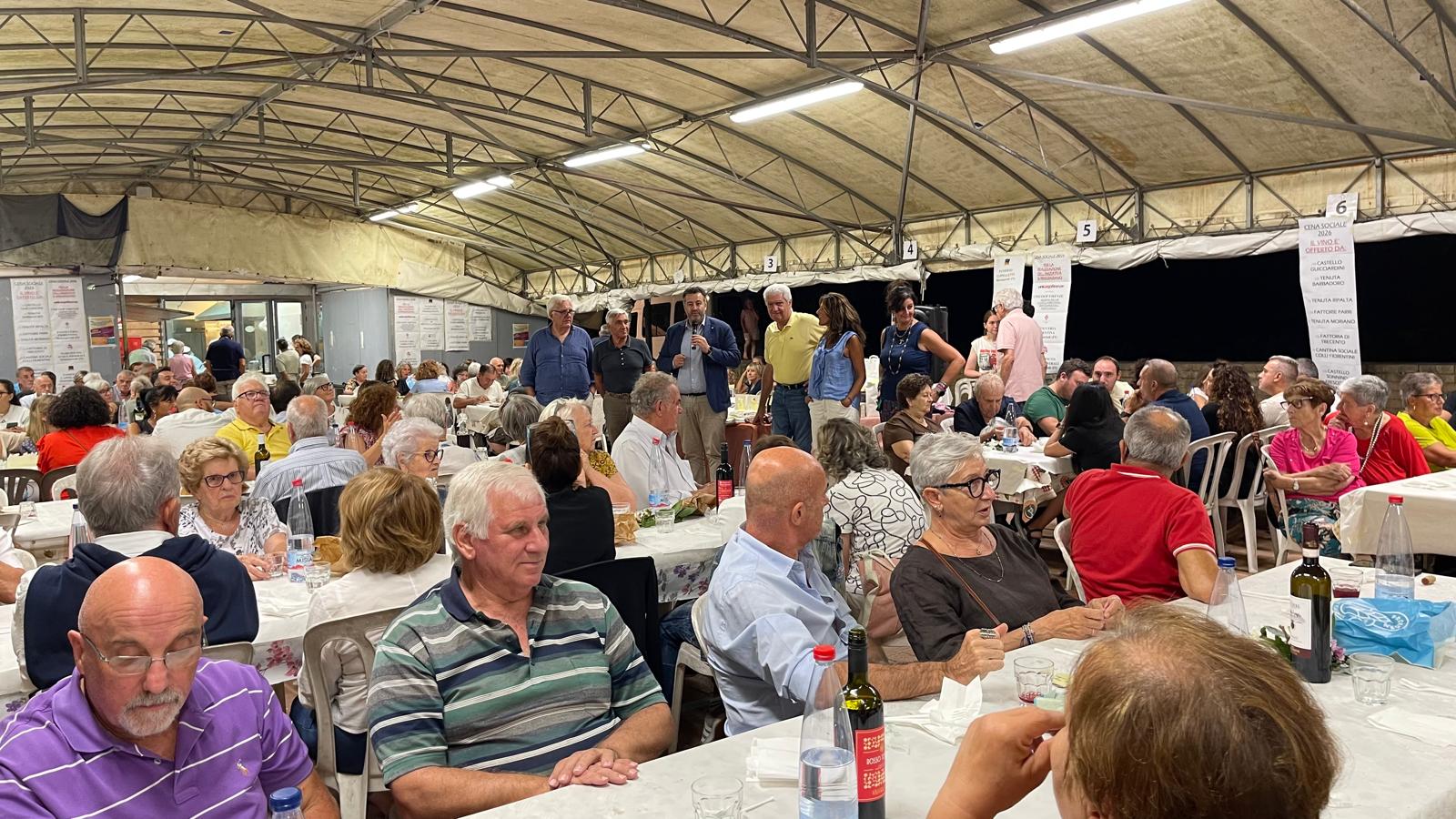 Cena sociale Montespertoli