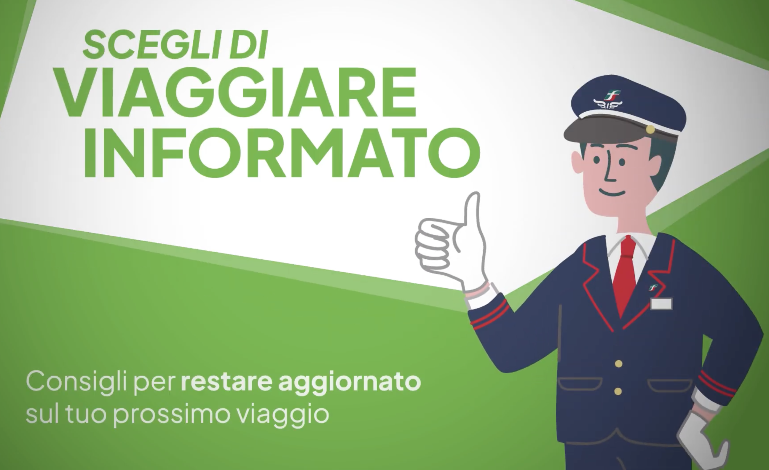 Viaggiare informati (Frame da video Trenitalia)