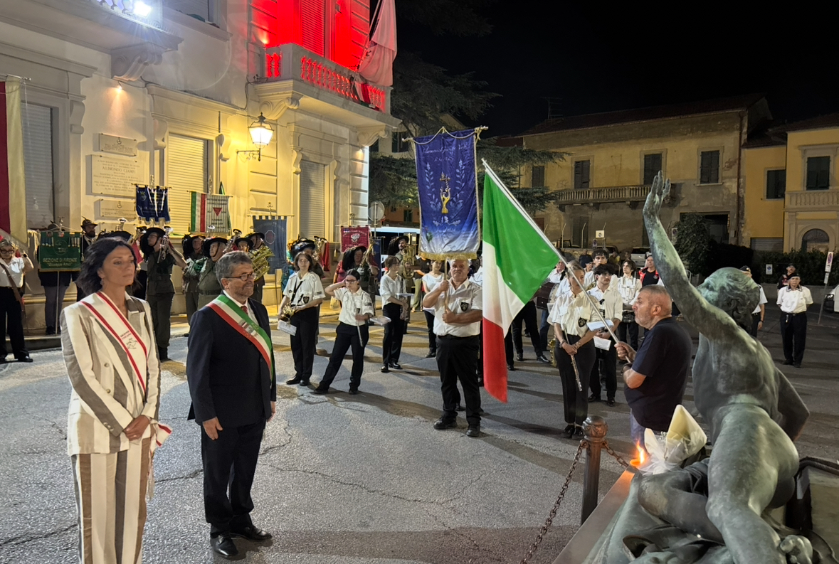 Signa ha celebrato l'82° anniversario della Liberazione (Fonte foto comunicato Comune di Signa)