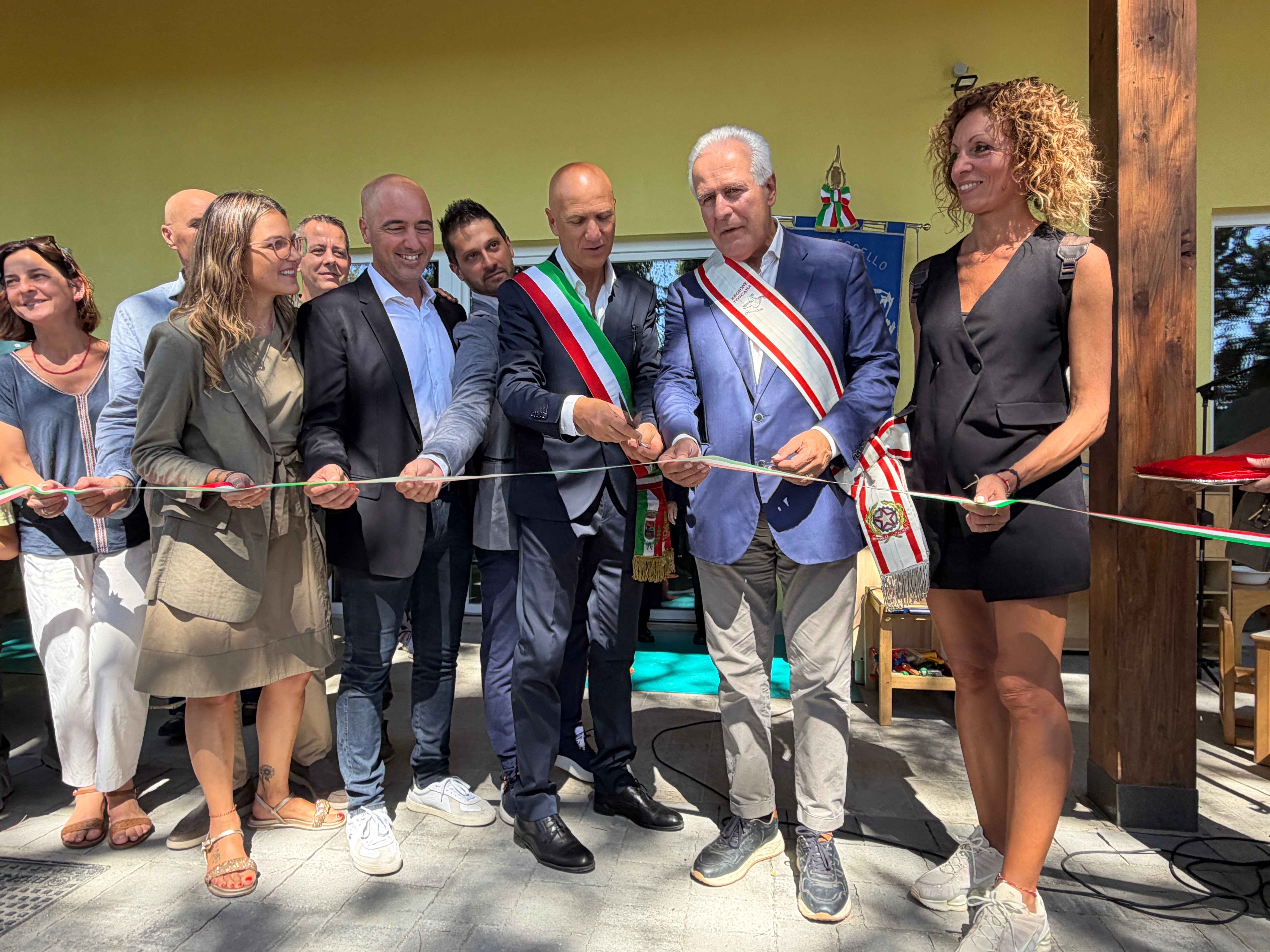 Inaugurazione del nuovo Nido Arcobaleno di Prulli