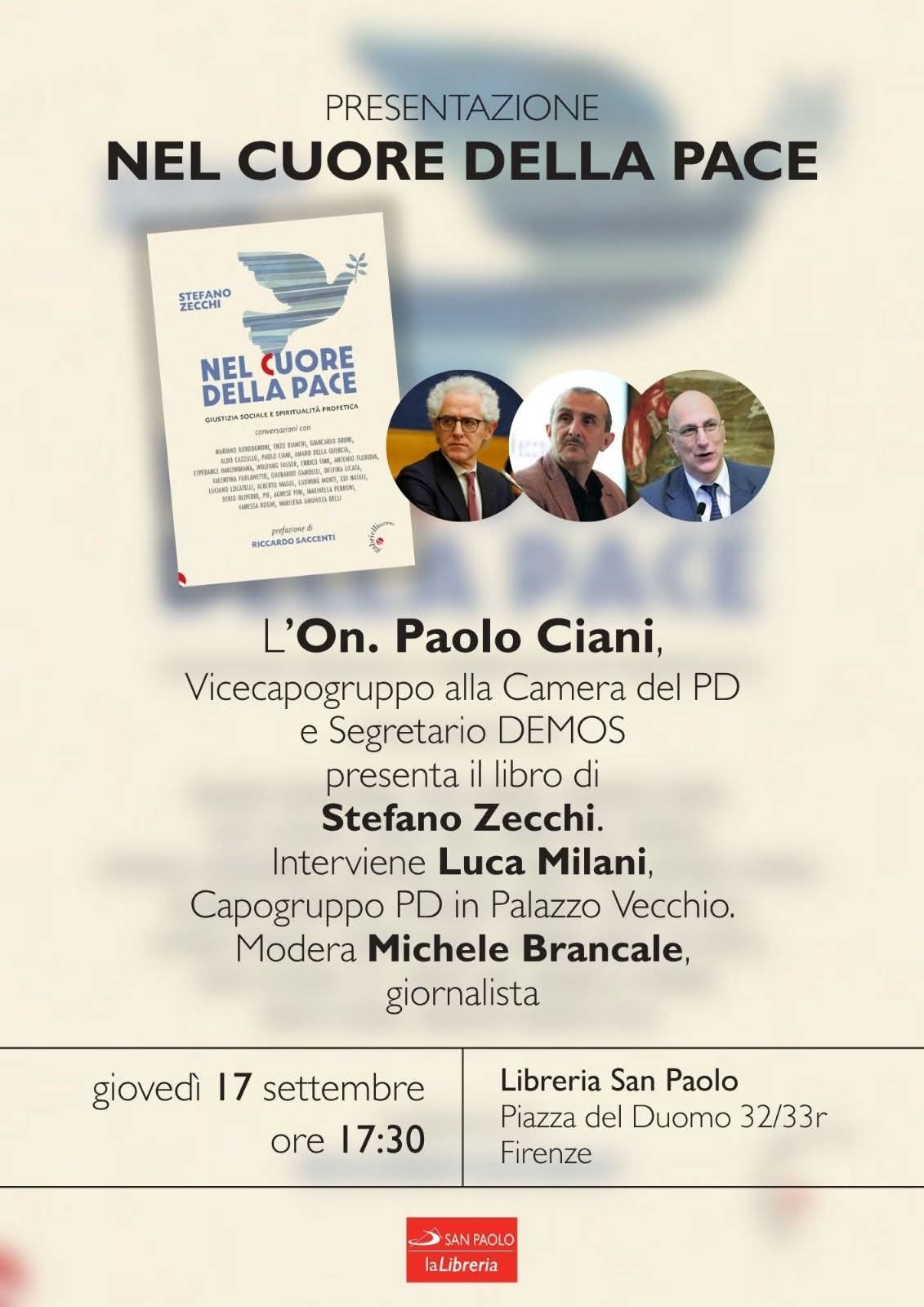 Presentazione del libro 'Nel cuore della pace'