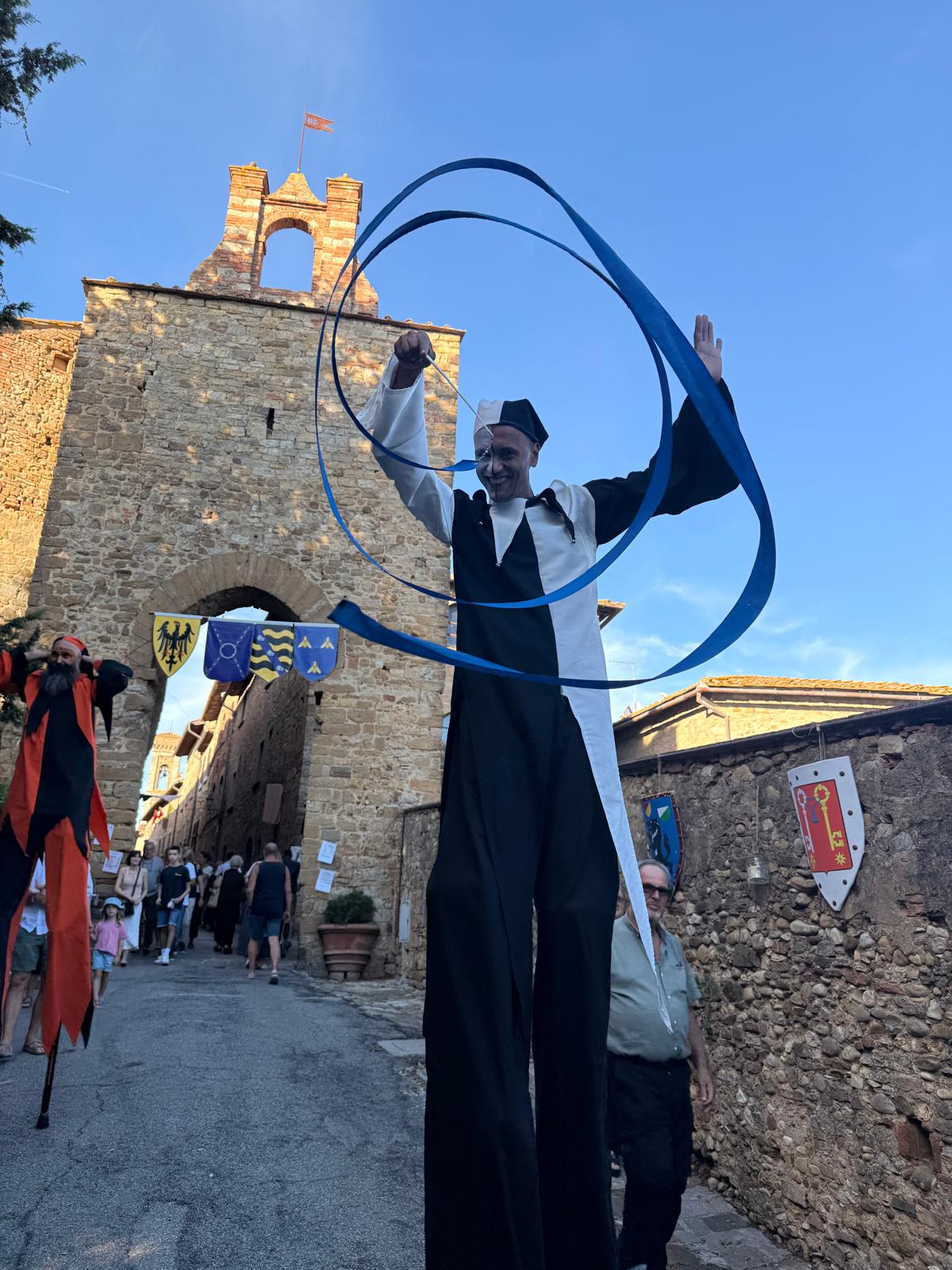 Omaggio collettivo alla vita medievale di Barberino Val d'Elsa (Fonte foto comunicato Comune di Barberino Tavarnelle)