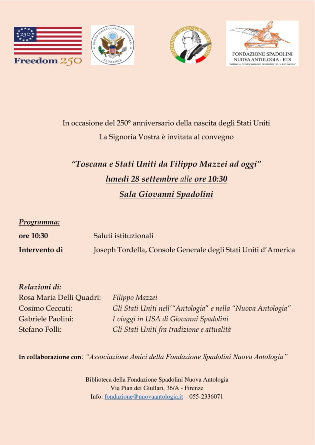 Evento Fondazione Spadolini 