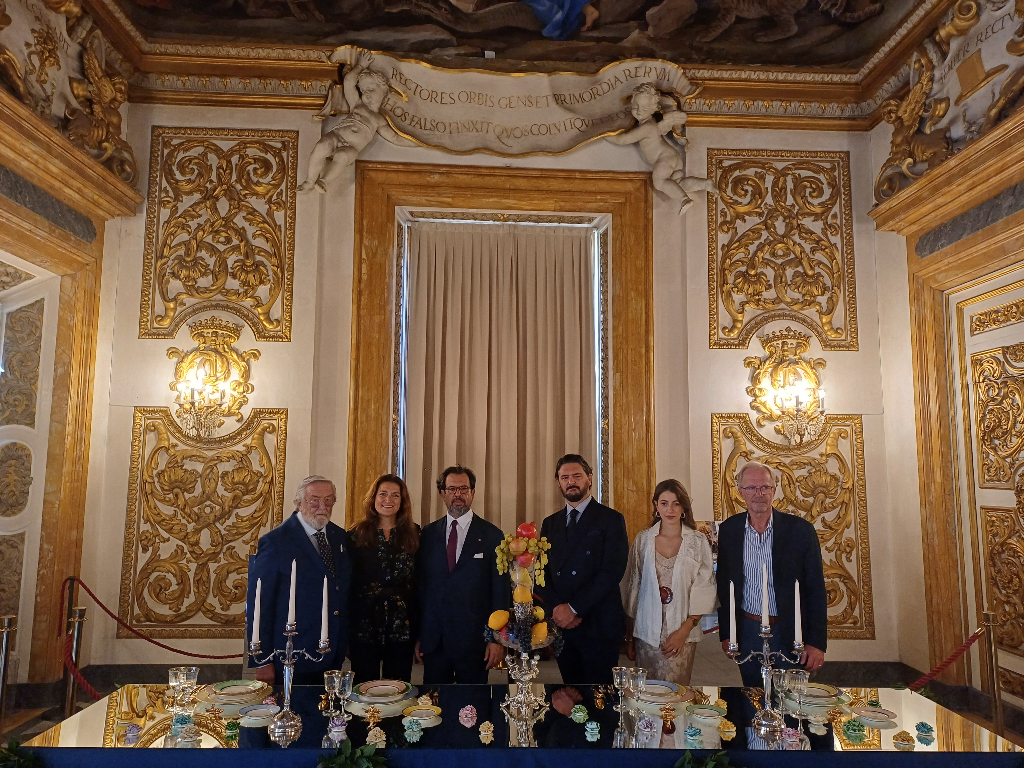 Foto Città Metropolitana di Firenze - Da sinistra, Ugo Poggi, Alessia Bettini, Bruno Botticelli, Niccolò Ugo Poggi, Daniela Cheli, Giuseppe Vito
