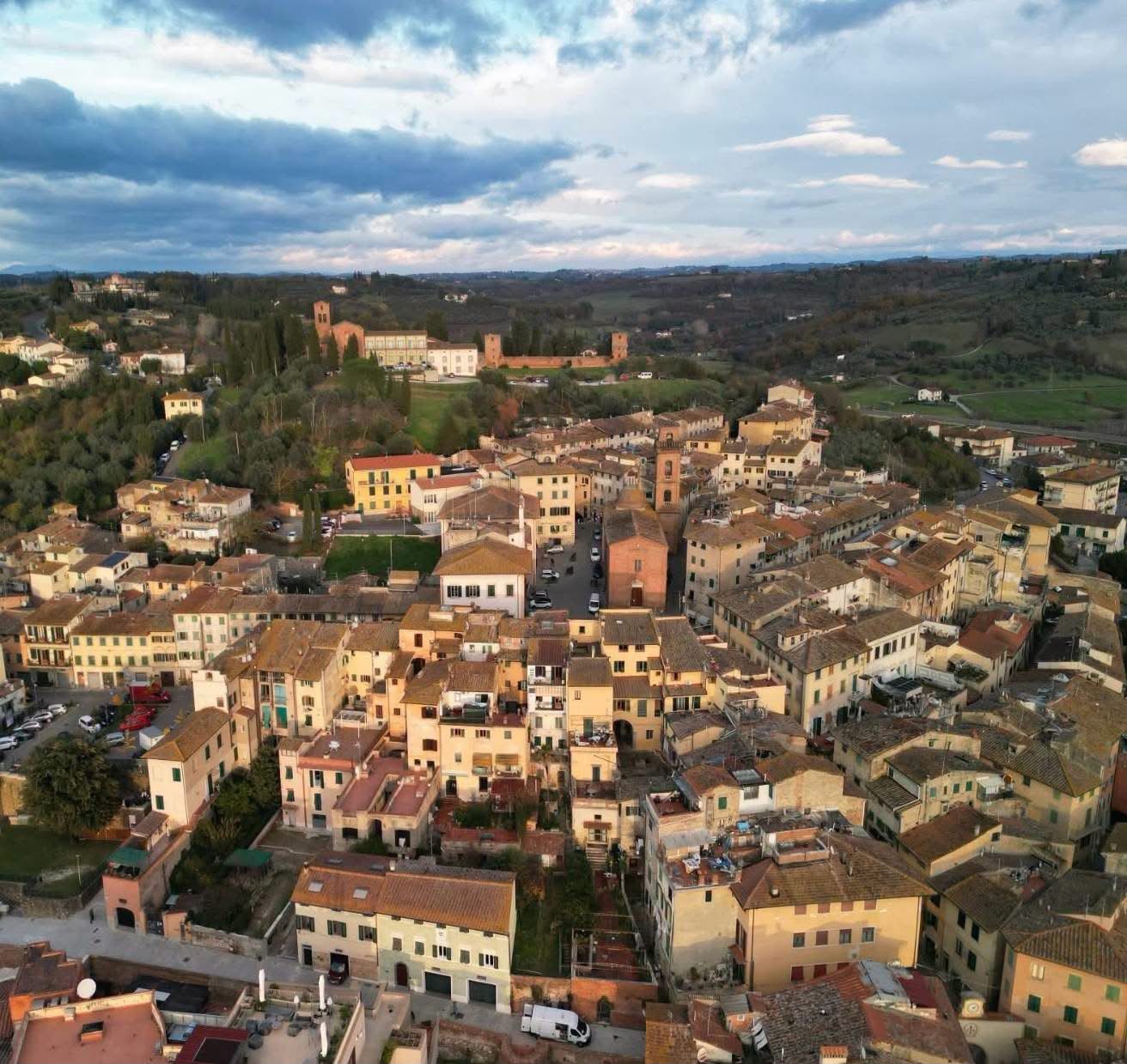 il centro storico alto
