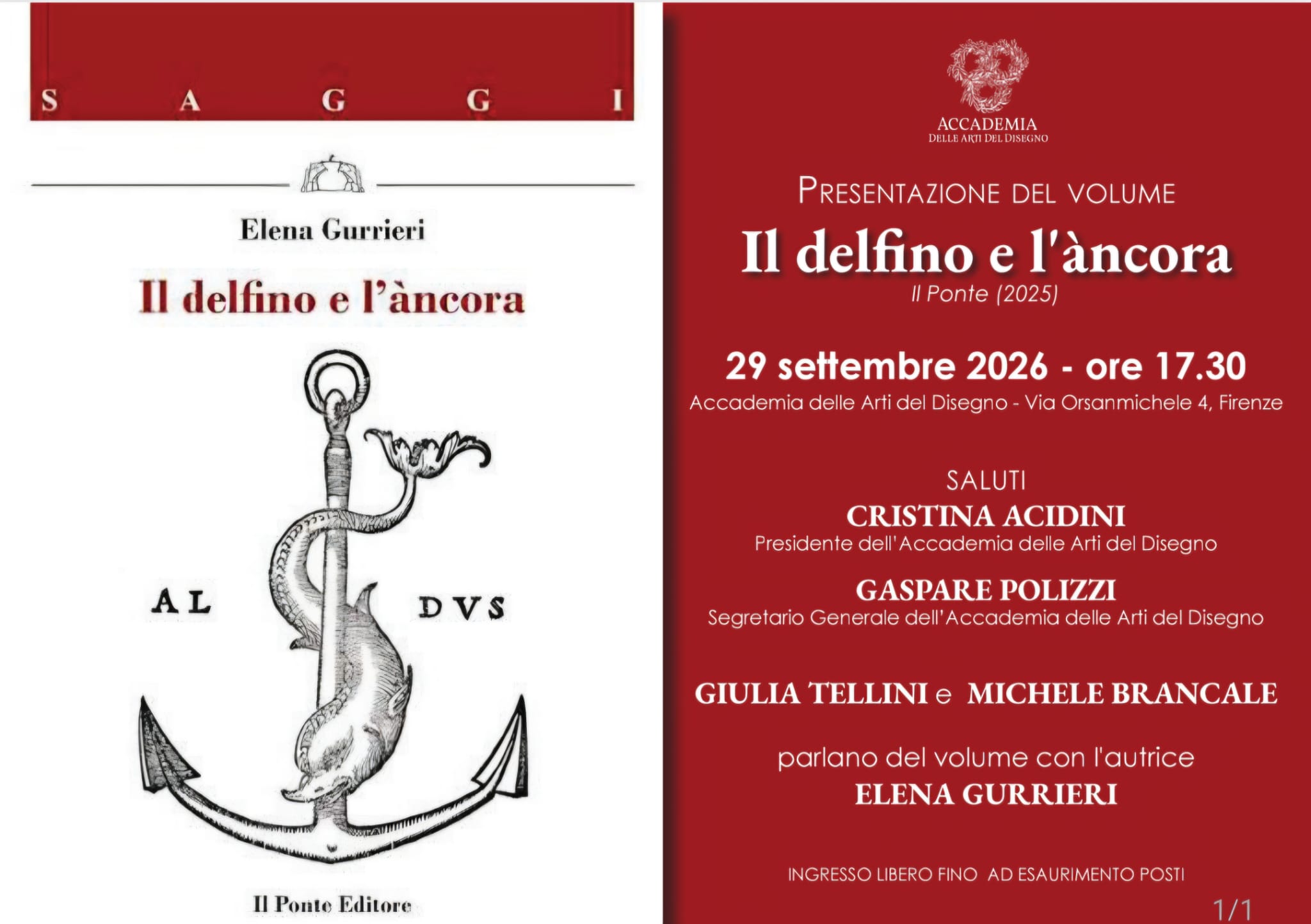La locandina dell'evento 