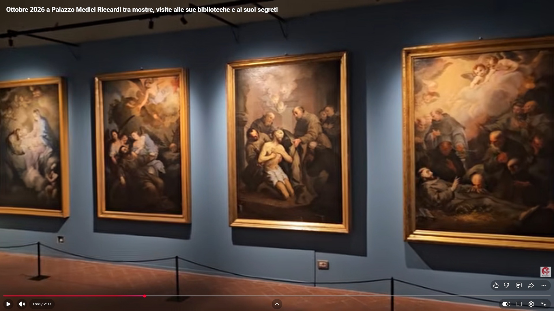 Frame dal video di Florence Tv