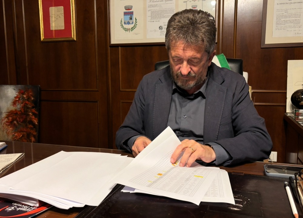Il sindaco Fossi (Fonte foto comunicato Comune di Signa)
