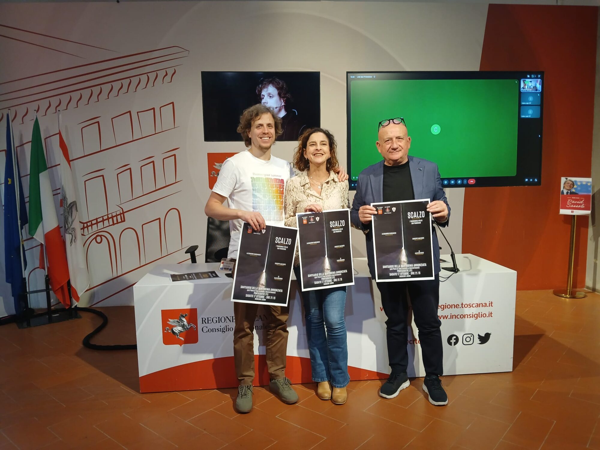 Teatro: 'Scalzo', a Pontassieve va in scena la vita di San Francesco (fonte foto comunicato Consiglio della Regione Toscana)