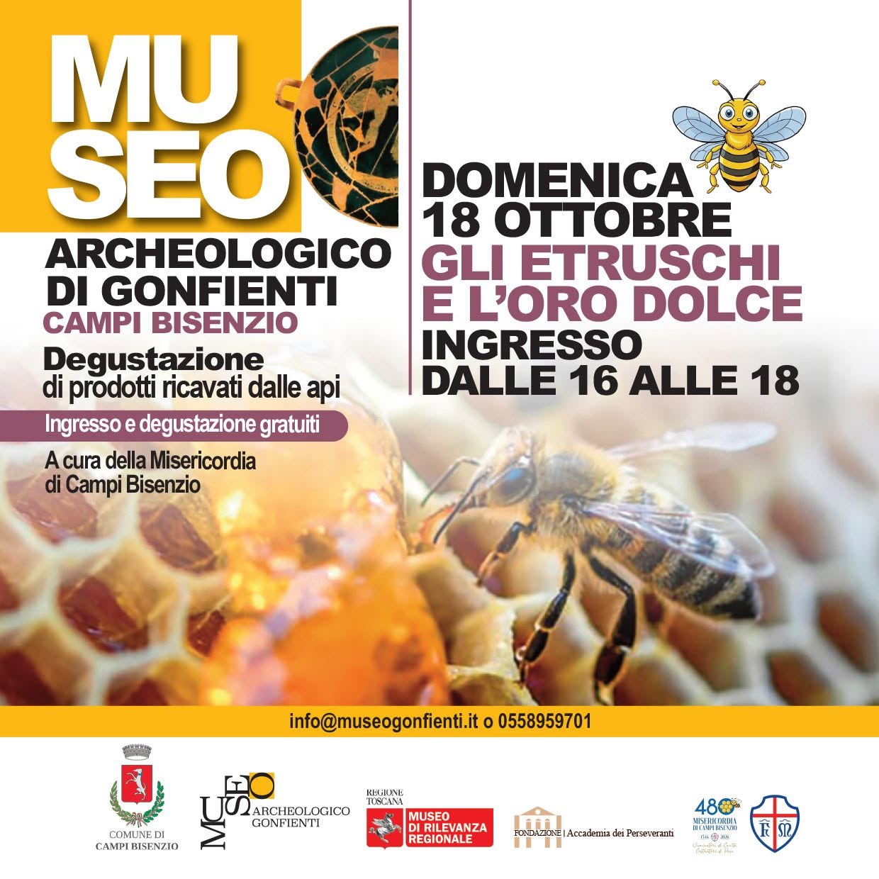 locandina evento Museo di Gonfienti