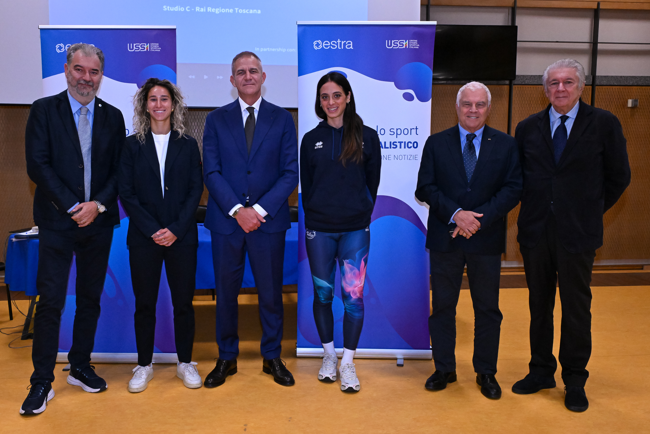 Premio giornalistico 'Estra per lo sport: l'energia delle buone notizie' (Fonte foto comunicato Estra)