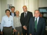 Il Presidente Mattei con la delegazione dell'APT di Folgaria, Lavarone, Luserna