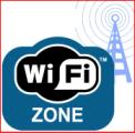 Simbolo di area Wi Fi