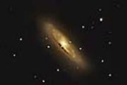 Una galassia nella costellazione del Leone (foto da Wikimedia Commons)
