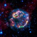 Esplosione della stella Cassiopea A (foto Nasa)