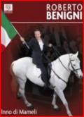 Copertina del disco dell'Inno di Mameli interpretato da Roberto Benigni