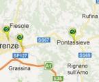 La mappa dei centri per l'Impiego della provincia di Firenze