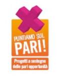 Logo delle iniziative 'Puntiamo sul pari'