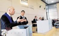 L'intervento del Presidente del Consiglio provinciale Piero Giunti alla Provincia di Darmstadt-Dieburg