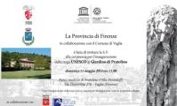 Invito alla cerimonia di consegna della targa Unesco al Parco mediceo di Pratolino