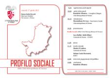 L'invito per la presentazione del 'Profilo sociale' della Metrocittà
