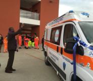 Inaugurazione della nuova ambulanza della Pubblica Assistenza di Tavarnuzze