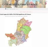 Mappa della viabilita' sul sito della Citta' Metropolitana di Firenze