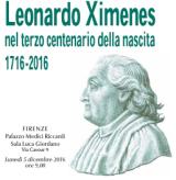 Un convegno a Firenze per il ricordare il terzo centenario della nascita di Leonardo Ximenes