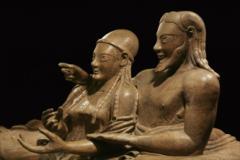 Una celebre opera etrusca: il sarcofago degli sposi