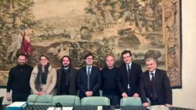 Dario Nardella, Andrea Ceccarelli e gli Amministratori dell'Empolese Valdelsa