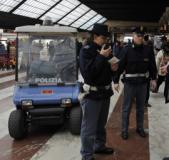 Polizia alla Stazione ferroviaria di Firenze