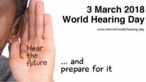 Ascoltare il futuro. L'immagine scelta per il World Hearing Day
