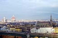 Una foto panoramica di Firenze