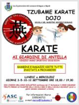 Bagno a Ripoli - Anno sportivo 2018/2019: tutti i corsi e le attività della scuola Tzubame Karate Dojo