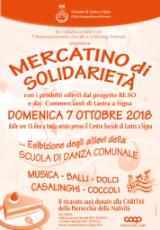 Locandina Mercatino a Lastra a Signa