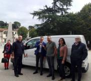 Nuovo furgone elettrico del Comune di Calenzano