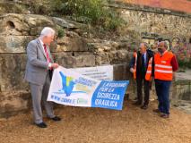 Inaugurazione targa Santa Rosa
