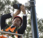 Accesa l'otto marzo ai giardini della Montagnola la seicentesima telecamera di videosorveglianza di Firenze