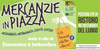 Mercanzie in piazza (immagine da comunicato)