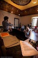 Lezione al conservatorio (foto di Darmanin)