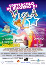 Locandina in ricordo di Viola