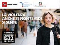 Campagna della Regione Toscana sul numero verde contro la violenza alle donne