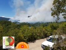 Civitella, il forte vento alimenta le fiamme: bruciati oltre 50 ettari