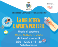 Empoli. Proseguono le iniziative della biblioteca comunale ‘Renato Fucini’ nel mese di agosto